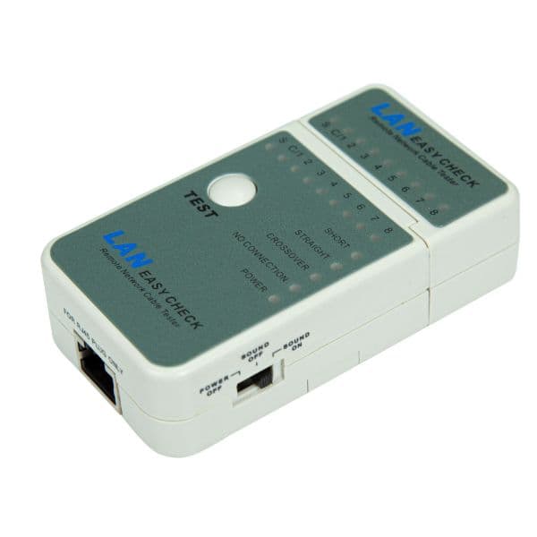 Dynamix DYNAMIX Mini LAN Data Cable Tester with LED & Beep Sound Indicators. LT-RJ5
