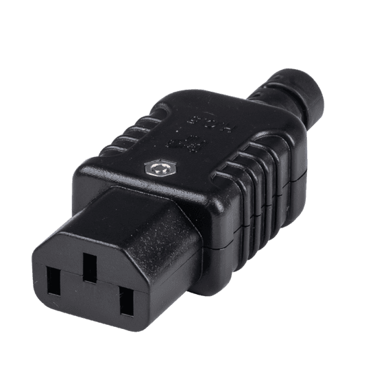 Dynamix DYNAMIX Re-wire able IEC Female C13 10A trailing socket. Termination: PA-IEC13