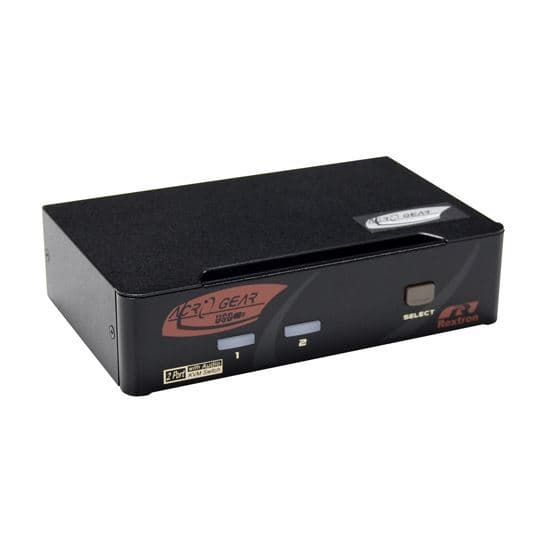 Rextron REXTRON 2 Port DisplayPort USB KVM with Audio. PAAG-112