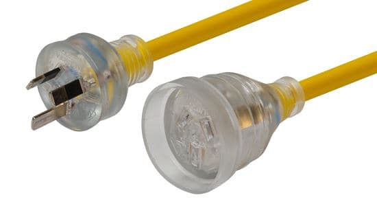 Dynamix DYNAMIX 10M 240v Heavy Duty Power Extension Lead (3 Core 1.0mm) PEXT-HD10