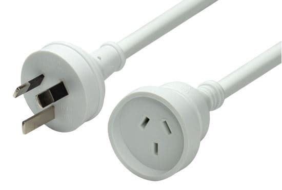 Dynamix DYNAMIX 7M 240v 10A Standard Duty Power Extension Lead PEXT7M