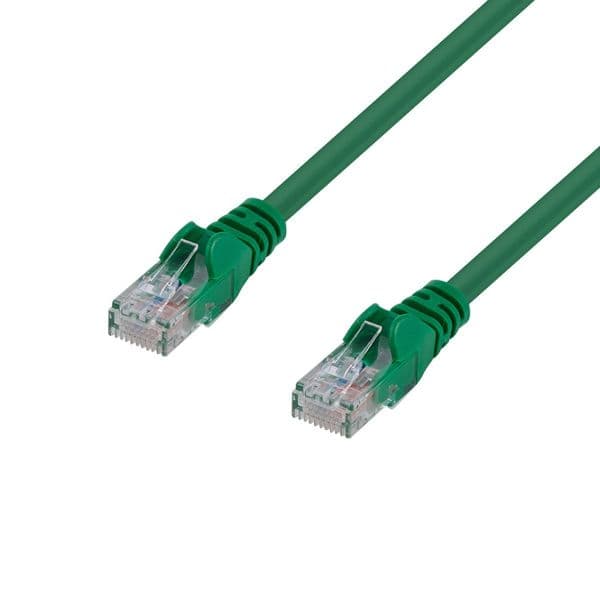 Dynamix DYNAMIX 0.75m Cat6 Green UTP Patch Lead (T568A Specification) 250MHz PLG-C6A-TQ