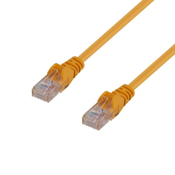 Dynamix DYNAMIX 2m Cat6 Yellow UTP Patch Lead (T568A Specification) 250MHz PLY-C6A-2