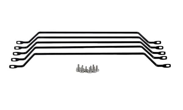 Dynamix DYNAMIX 1RU 19" Horizontal Cable Lacing Bars. 4" Offset for Racks. RALB-5PK
