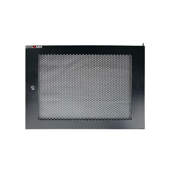 Dynamix DYNAMIX Mesh Front Door 600mm 6U with Small Round Lock. RAWM-FMD6