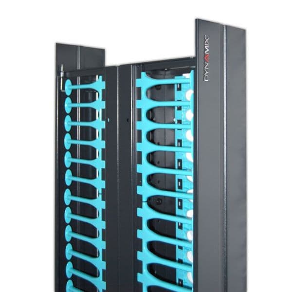 Dynamix DYNAMIX Dual 150mm wide finger duct cable management Panels for RDF47CM-150