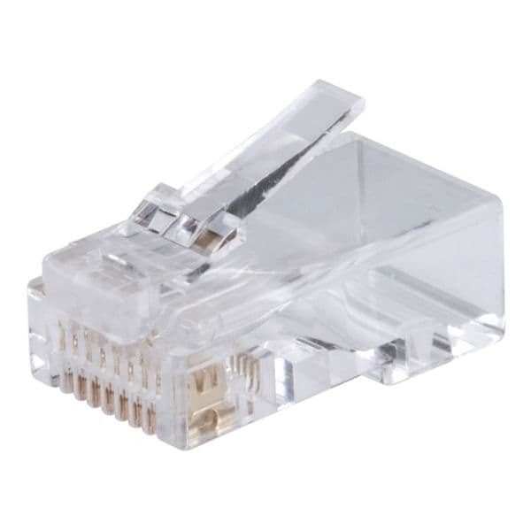Dynamix DYNAMIX Cat6/6A UTP RJ45 plug for Solid and Stranded Cable (100 piece RJ-45-C6AUTP-JAR