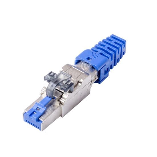 Dynamix DYNAMIX RJ45 STP Cat6A 10G Tooless Flexible Plug. Works with both RJ-TL6ASTPV2