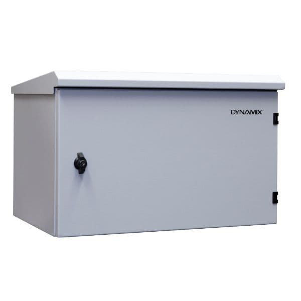 Dynamix DYNAMIX 6RU Outdoor Wall Mount Cabinet. External Dims 611x425x390. RODW6-400