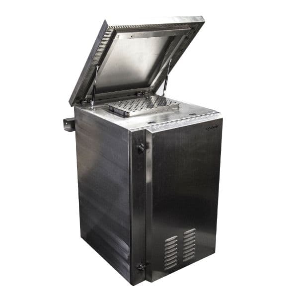 Dynamix DYNAMIX 18RU Stainless Vented Outdoor Wall Mount Cabinet (611x625 RODWSS18-600FK