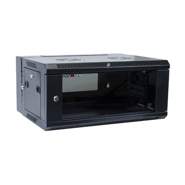 dynamix DYNAMIX 4RU Universal Swing Wall Mount Cabinet. Removable Back mount RSFDS4-600