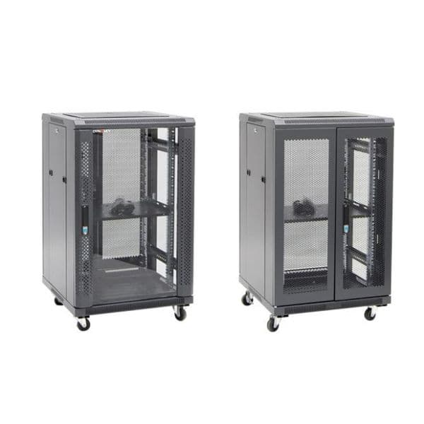 Dynamix DYNAMIX 18RU Server Cabinet 700mm Deep (600 x 700 x 1008mm). Incl. 1x RSR18-6X7