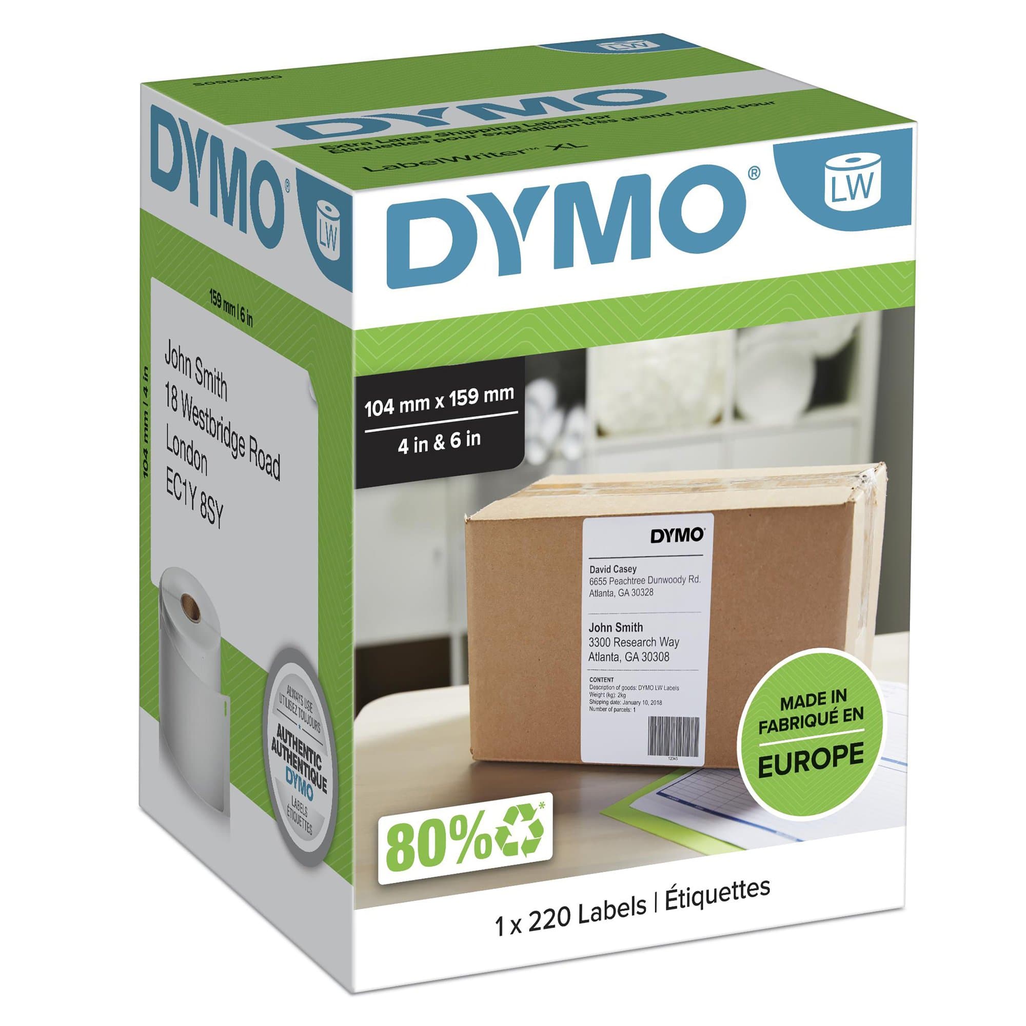 Dymo DYMO Genuine LabelWriter High Capacity Shipping Labels. 104mm S0904980