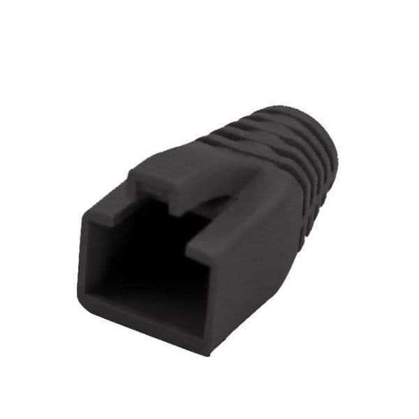 Dynamix DYNAMIX Strain Relief Boot, OD: 7.5mm, Colour Black. 20 Pack. SRB-75-BLK-20