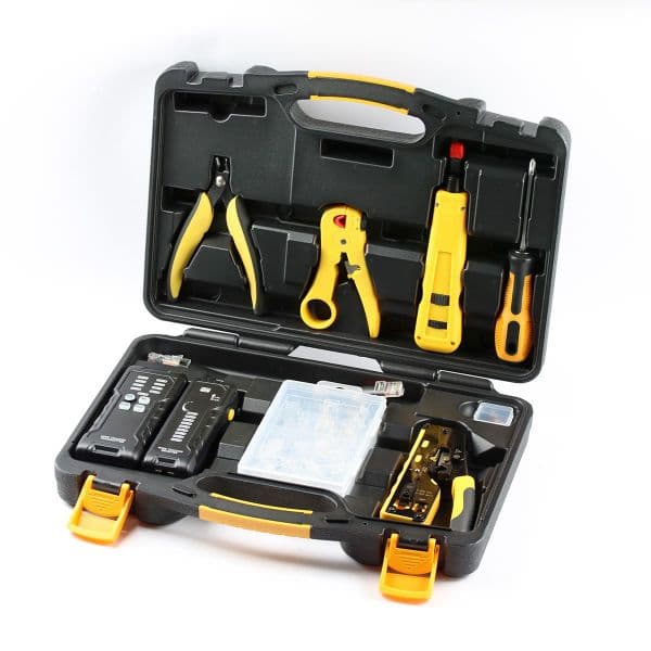 sprotek SPROTEK 8 Piece Network Installation Kit with Storage Case. STK-9601A