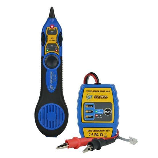 Goldtool GOLDTOOL PRO LAN Tracer/Toner Kit. Identify Condition of TEL Line. TCT-490