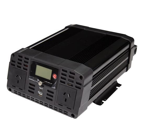 Dynamix DYNAMIX 2000W Power Inverter DC to AC.  Input: 12V DC, Output: 230V AC TE6-1627S