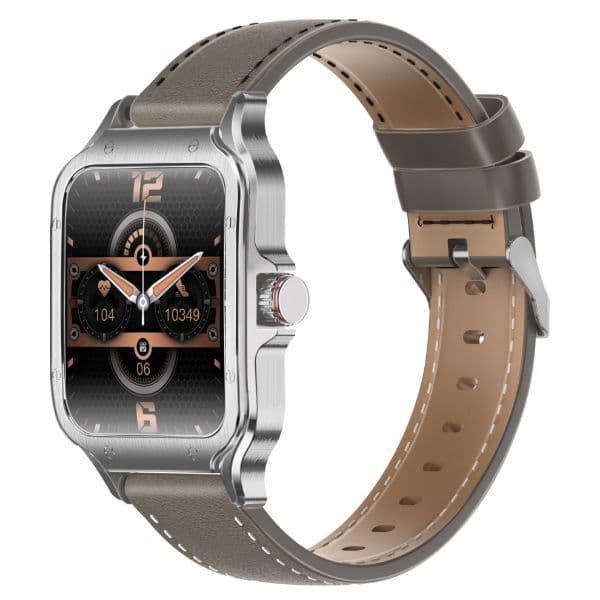 Promate IP68 Smartwatch W/ 1.78'' Curved Display & BT Calling Fitness Tracker Pedometer XWATCH-RM-SLV