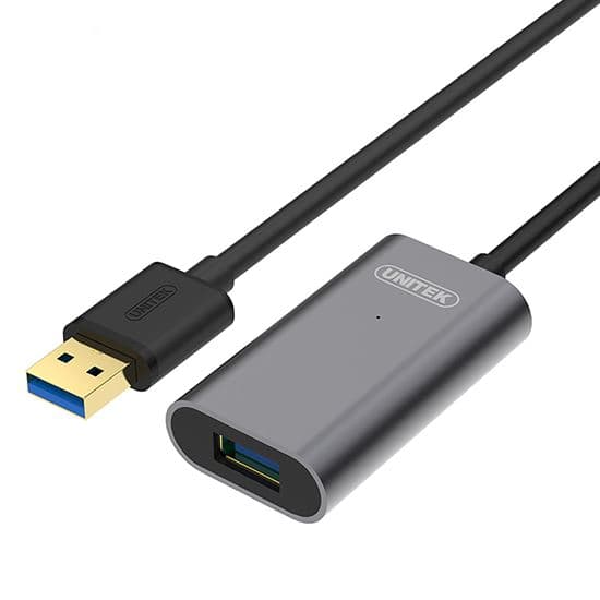 Unitek UNITEK 5m USB 3.0 Extension Cable with Built-in Extension Chipset. Y-3004