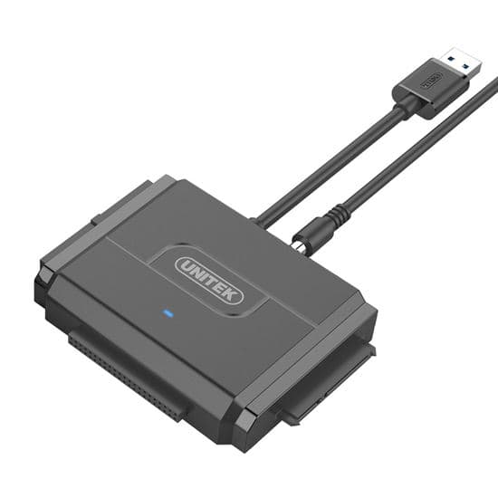Unitek UNITEK USB 3.0 to IDE + SATA II Converter. Supports any Capacity Y-3324