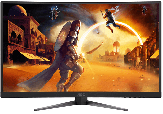 AOC AOC CQ27G4 27" Curved 2560x1440 QHD 1ms HDMI DP 260Hz Ergo Monitor AOC0841