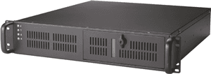 Advantech ACP-2010MB-35D 2U Rack Black Chassis M/ATX w/ 350W PSU