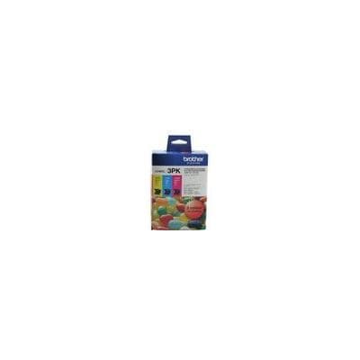 Brother Brother LC40CL3PK CMY Colour Ink Cartridges (Triple Pack) LC40CL3PK