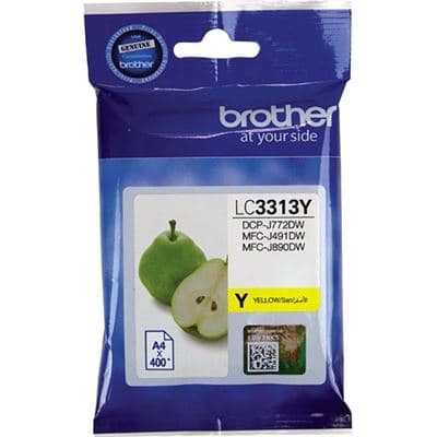 Brother Brother LC3313y Yellow Ink Cartridge High Yield LC3313Y