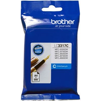 Brother Brother LC3317C Cyan Ink Cartridge LC3317C