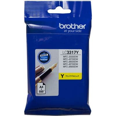 Brother Brother LC3317Y Yellow Ink Cartridge LC3317Y
