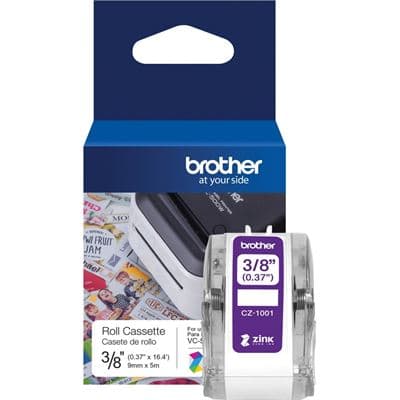 Brother Brother CZ-1001 9mm Printable Roll Cassette CZ-1001