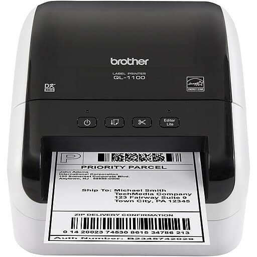 Brother Brother QL1100 Labelling Machine w/ 3x Free DKN55224 QL1100