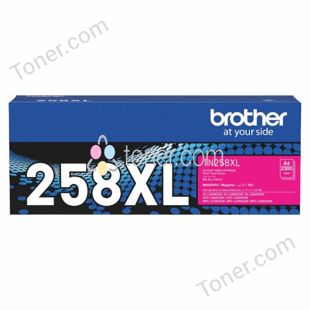Brother Brother TN258XLM High Yield Toner Magenta TN258XLM
