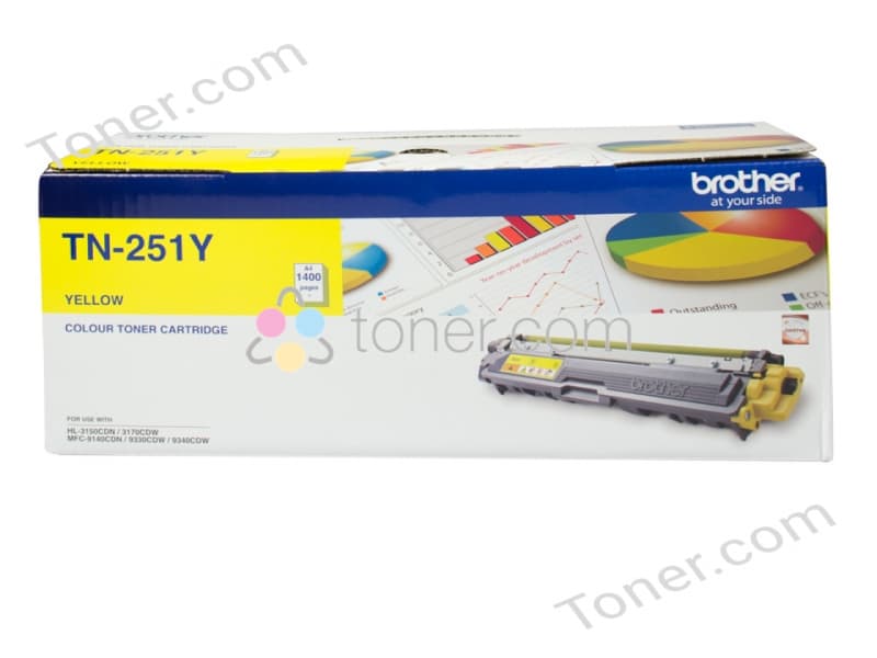 Brother Brother TN-251Y Yellow Toner TN251Y