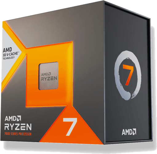 AMD Ryzen 7 7800X3D 8 Core/16 Thread AM5 CPU No Fan