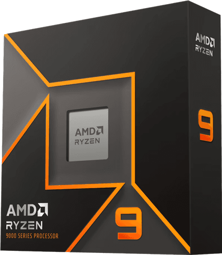 AMD Ryzen 9 9900X 12 Core/24 Thread AM5 CPU No Fan
