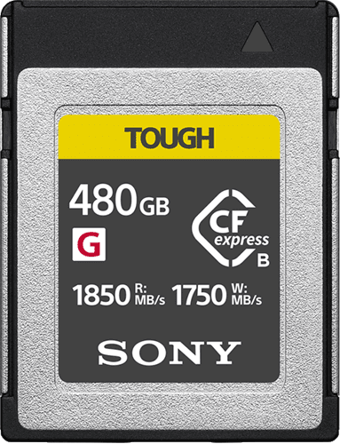Sony CEBG480T Tough CFexpress Type B 480GB Memory Card