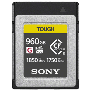 Sony Sony CEBG960T Tough CFexpress Type B 960GB Memory Card FC163-G960