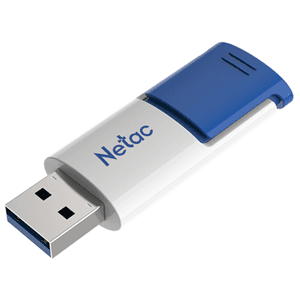 Netac Netac U182 USB3 Flash Drive 32GB UFD Retractable Blue/White FP529-32
