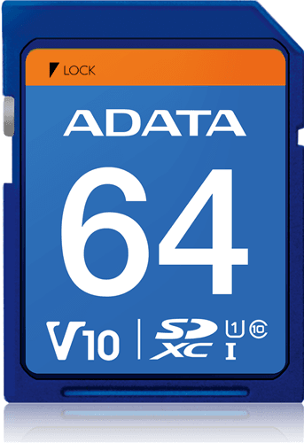 Adata ADATA Premier Pro UHS-I U3 V30 SDXC Card 64GB FS181-X64