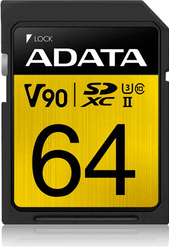 Adata ADATA Premier ONE V90 UHS-II SDXC Card 64GB FS230-X64
