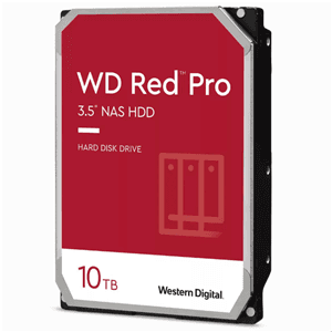WD Red Pro 10TB SATA 3.5" 7200RPM 256MB NAS HDD 5Yr Wty.