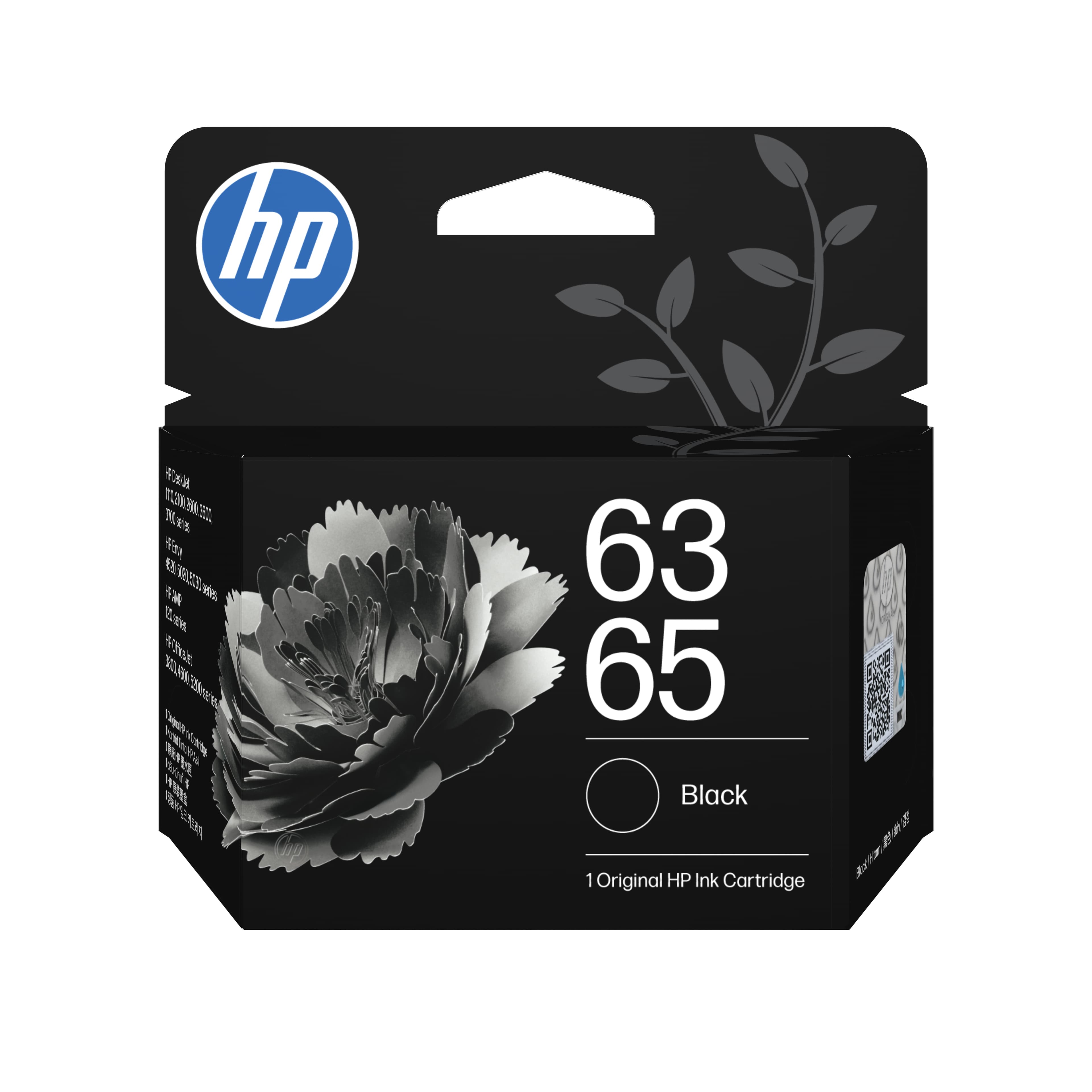HP HP 63/65 Colour/Black Ink Cartridge Combo 3-Pack (2 Black and 1 Color) HNK1135