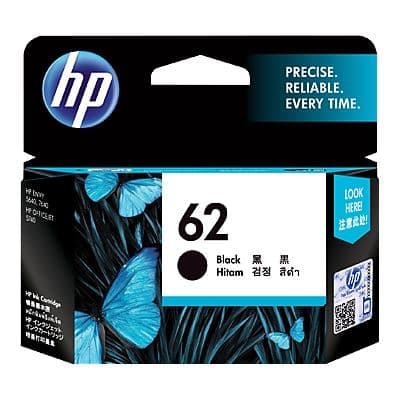 HP HP 62 Black Ink Cartridge C2P04AA