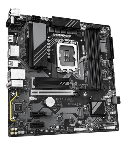 Gigabyte B760M DS3H WF6E Gen5 DDR5 mATX LGA1700 Motherboard