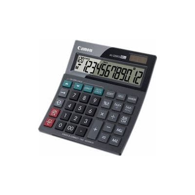 Canon Canon AS220RTS 12 Digit Large Business Desktop Calculator with Tax AS220RTS