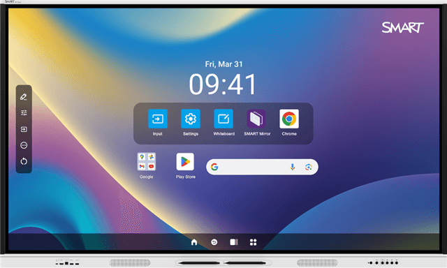 SMART Board GX075-V4 Plus interactive display with embedded OS, 5Y Wty
