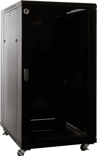 4Cabling 18RU 600mm Wide x 800mm Deep Server Rack (Drop Ship)