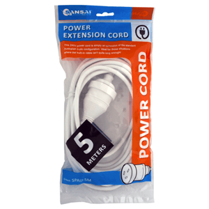Sansai Power Extension Lead - 5 Meter