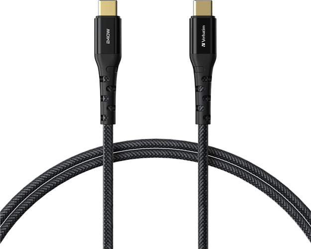 Verbatim Cable 240W USB-C to USB-C 120CM